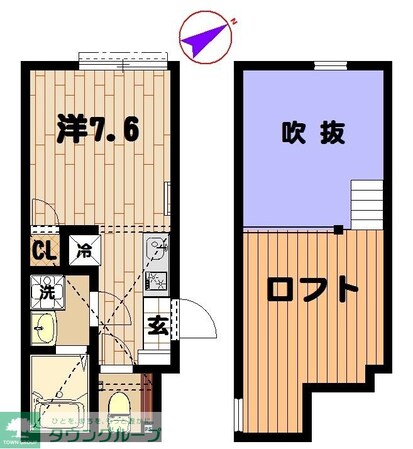 シュリップ溝の口の物件間取画像